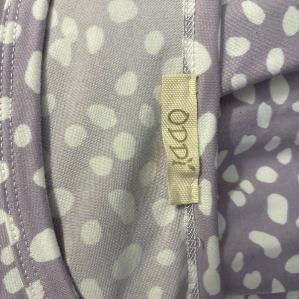 ODDI Purple Polka Dot Dress - Picture 2 of 2